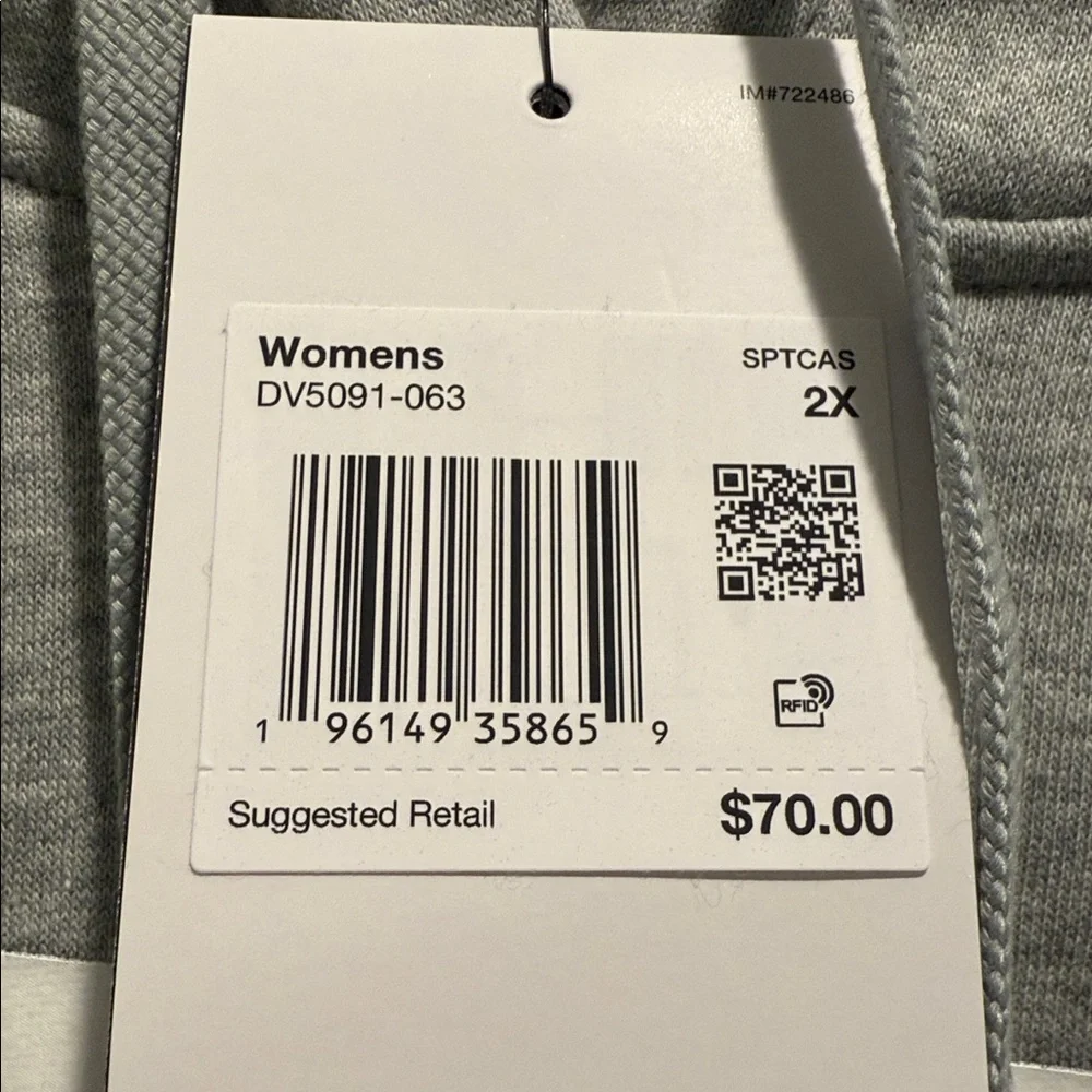 NWT Nike Gray Hoodie - Picture 3 of 3